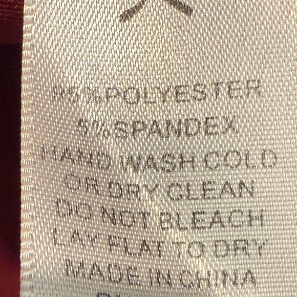 Burgundy Red Dress - Picture 4 of 4